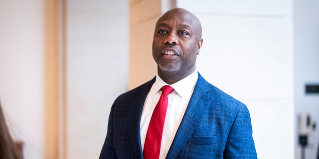 Sen. Tim Scott in a suit